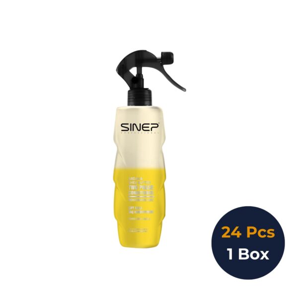 Leave-in Conditioner Spray Argan & Sheaboter Twee-Fase – 400 ml – 1 Doos × 24 Stuks