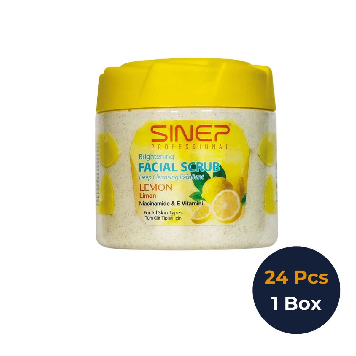 Brightening Face Body Scrub Lemon 400 ML 01 1