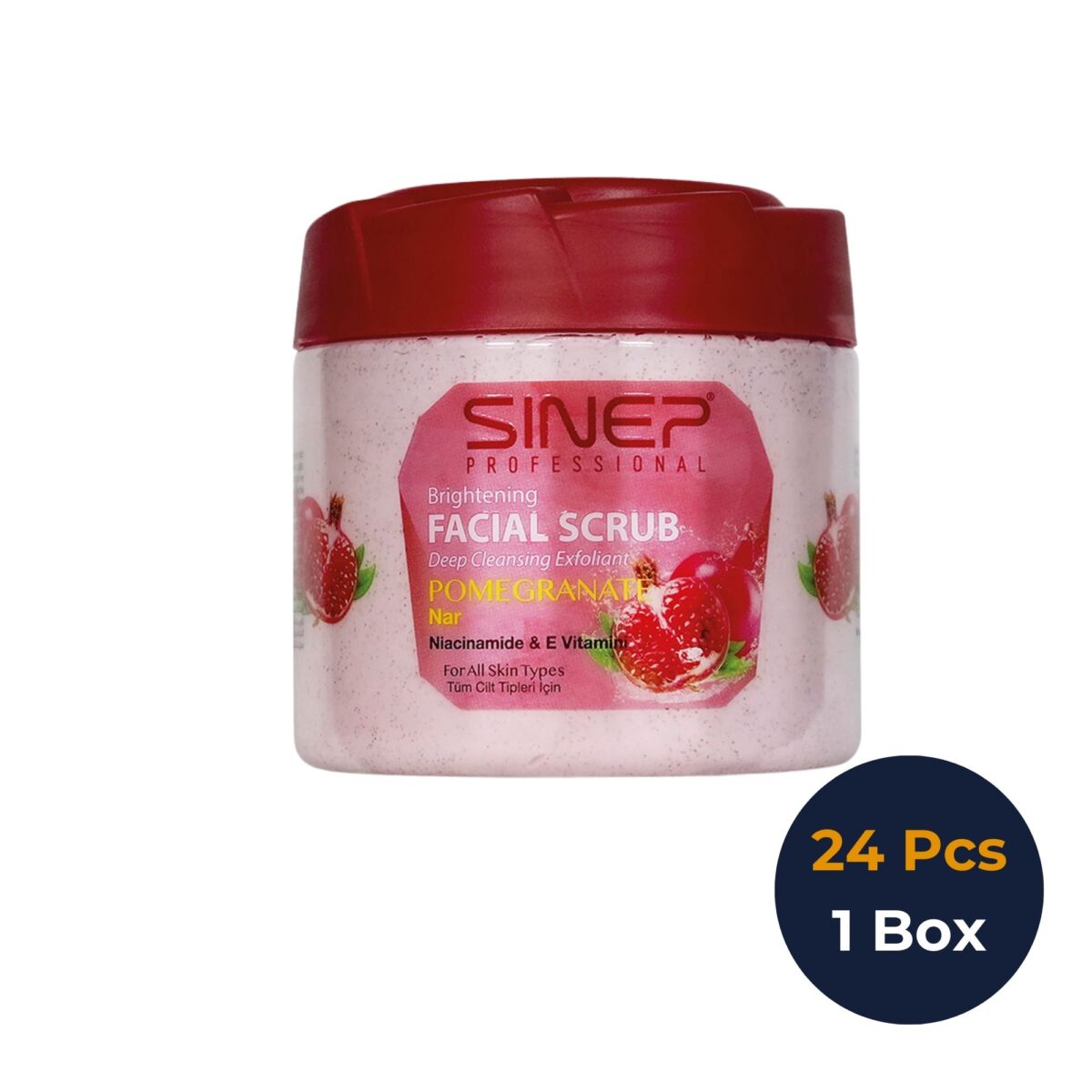 Brightening Face Body Scrub Pomegranate 400 ML 01 1