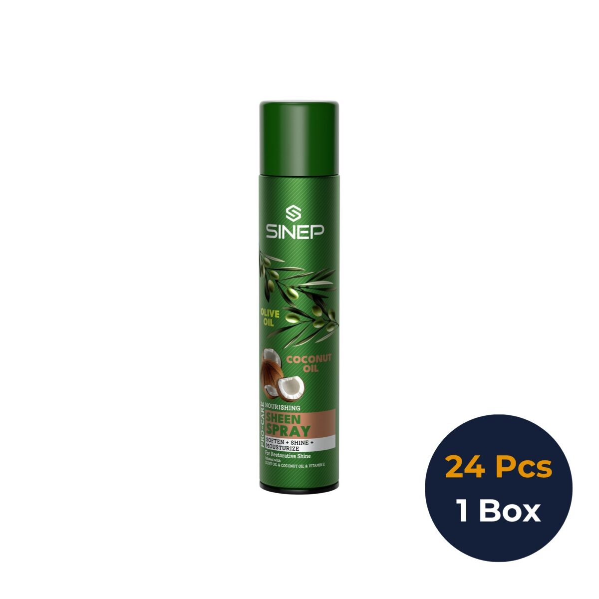 SINEP SHEEN SPRAY OLIVE OIL COCONUT OIL