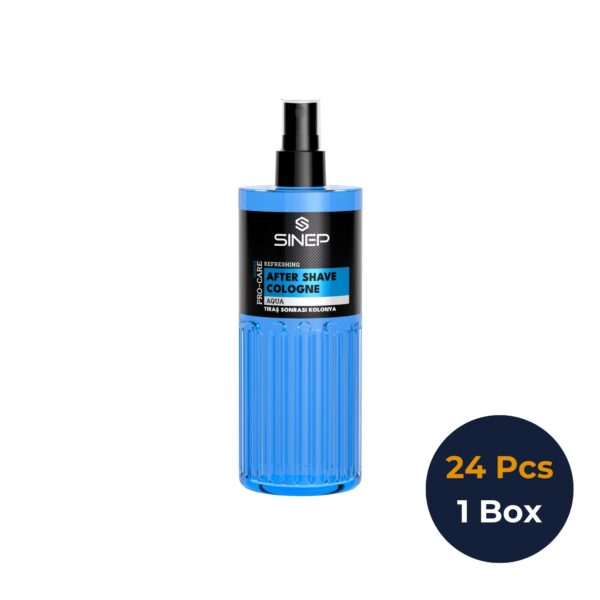 Sinep After Shave Cologne 400 ML – Cooling Sensation & Long-Lasting Freshness | 1 Box × 24 Pcs